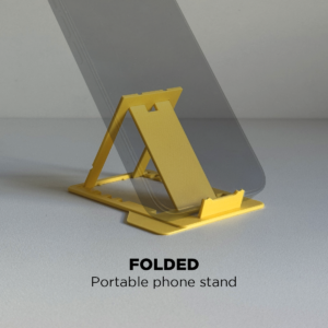 Folded — Portable Phone Stand