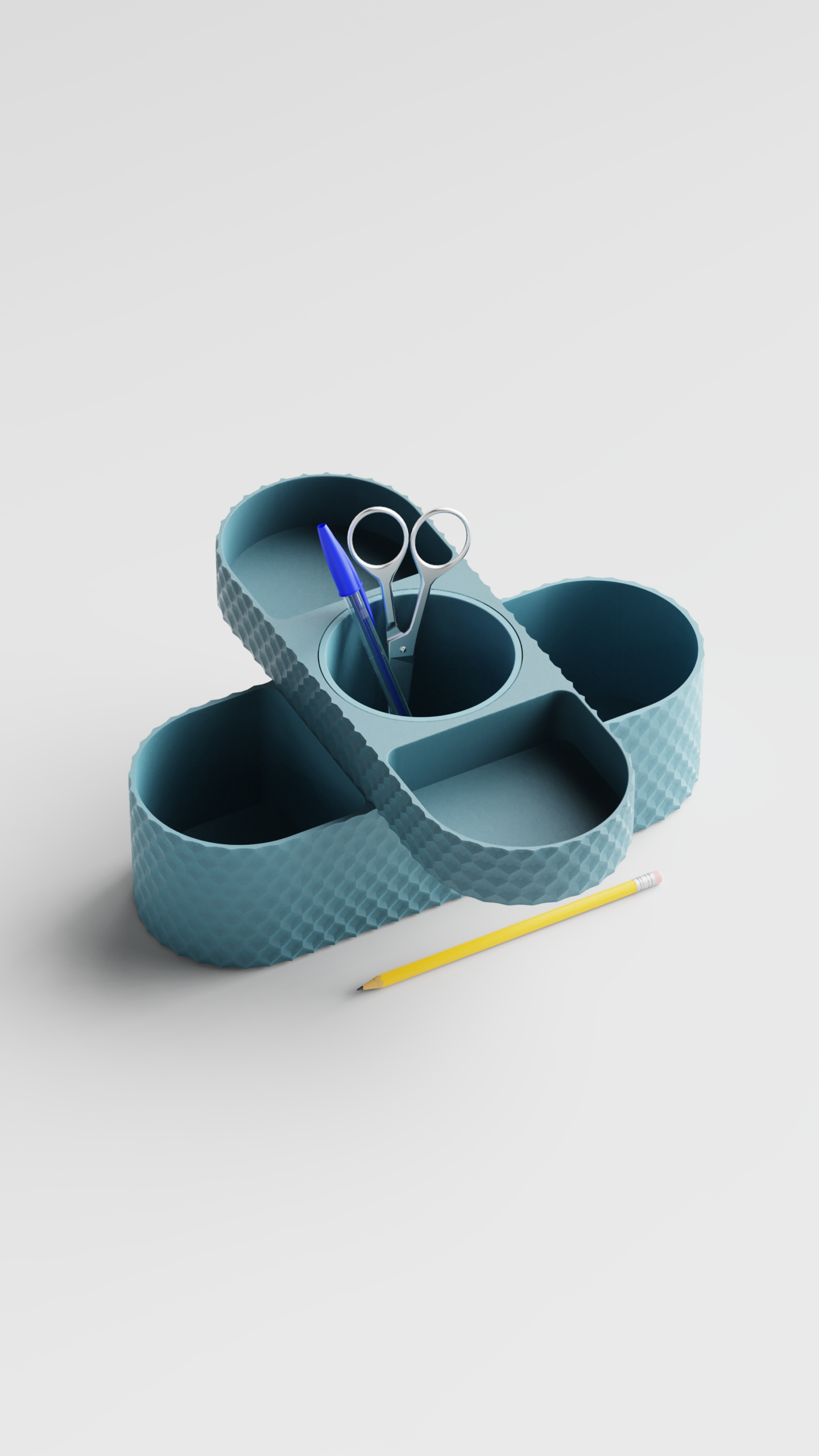 DRIO Magnetic Desk Organizer - Image 2